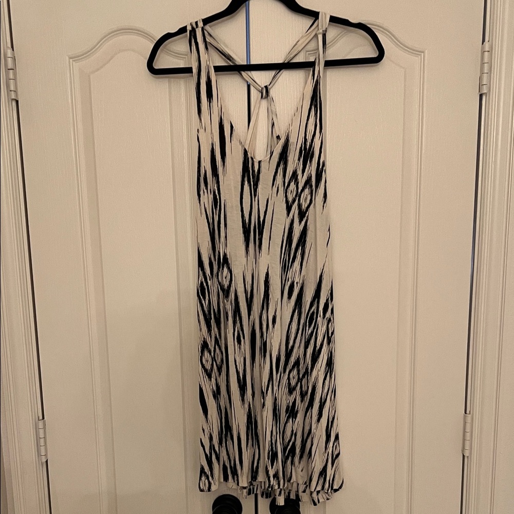 H&M Monochrome Sleeveless Dress